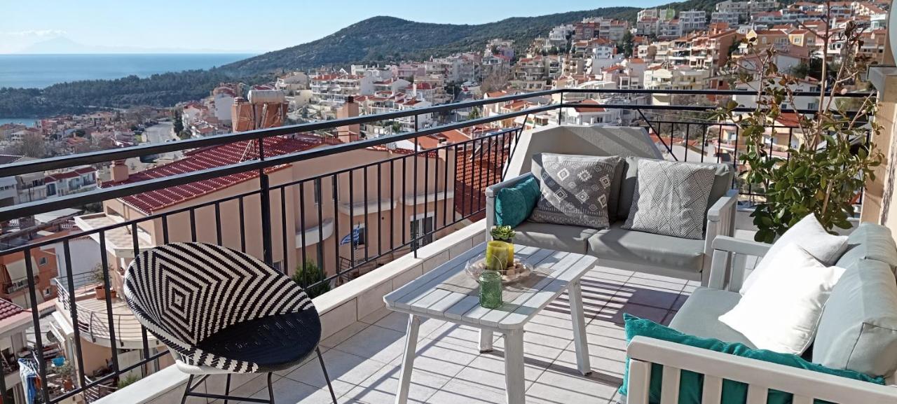 Sea Aura Apartment Kavala Exterior foto