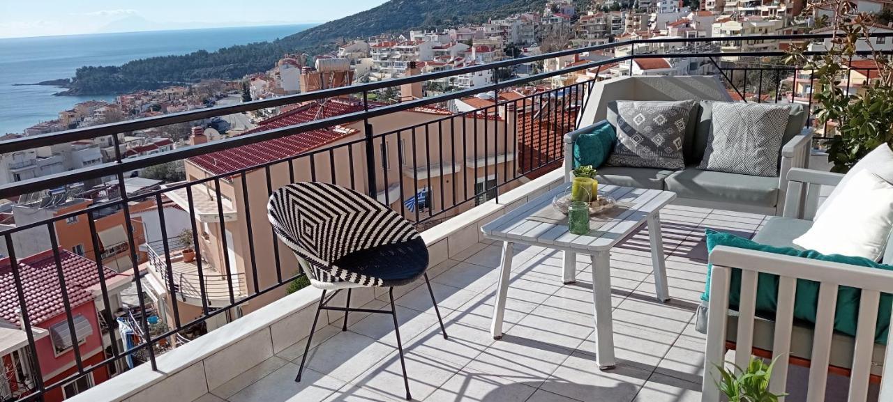 Sea Aura Apartment Kavala Exterior foto
